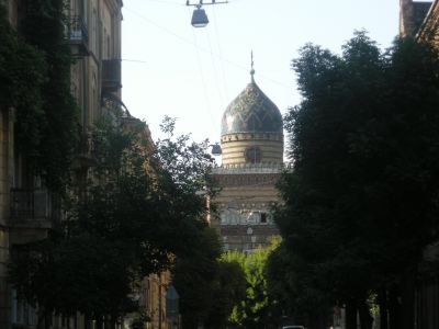 Före detta judiska sjukhuset i Lviv.